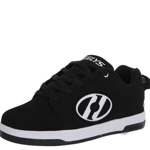 Heelys Voyager Black & White Size 9 Like New